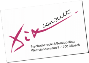 Naamkaartje van Vixconsult Carte de visite de Vixconsult