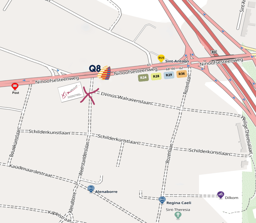 Locatie van Vixconsult